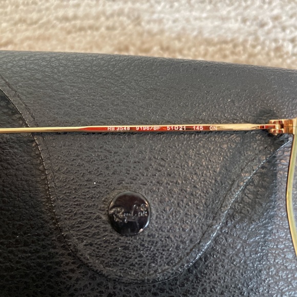 Ray ban sunglasses with case and cloth - Picture 5 of 6